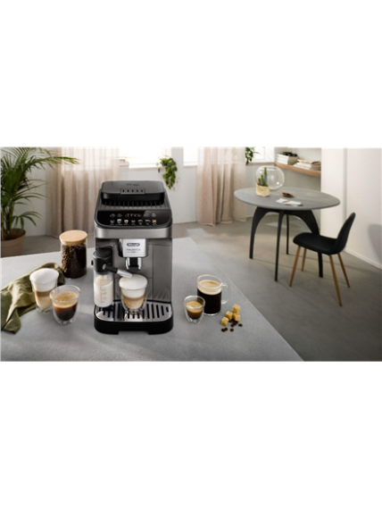 Delonghi | Coffee Maker | ECAM290.81.TB Magnifica Evo | Pump pressure 15 bar | Built-in milk frother | Automatic | 1450 W | Black 4 Delonghi | Coffee Maker | ECAM290.81.TB Magnifica Evo | Pump pressure 15 bar | Built-in milk frother | Automatic | 1450 W | Black 4