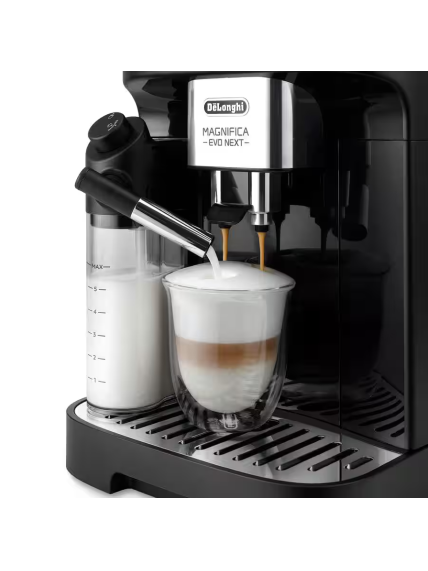 Delonghi Coffee maker | Magnifica Evo | Pump pressure 15 bar | Built-in milk frother | Automatic | 1450 W | Black 2 Delonghi Coffee maker | Magnifica Evo | Pump pressure 15 bar | Built-in milk frother | Automatic | 1450 W | Black 2