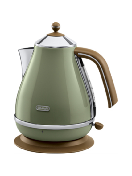 Delonghi | Kettle | KBOV 2001.GR | Electric | 2000 W | 1.7 L | 360° rotational base | Green 5
