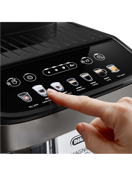 Delonghi | Coffee Maker | ECAM290.81.TB Magnifica Evo | Pump pressure 15 bar | Built-in milk frother | Automatic | 1450 W | Black 3 Delonghi | Coffee Maker | ECAM290.81.TB Magnifica Evo | Pump pressure 15 bar | Built-in milk frother | Automatic | 1450 W | Black 3