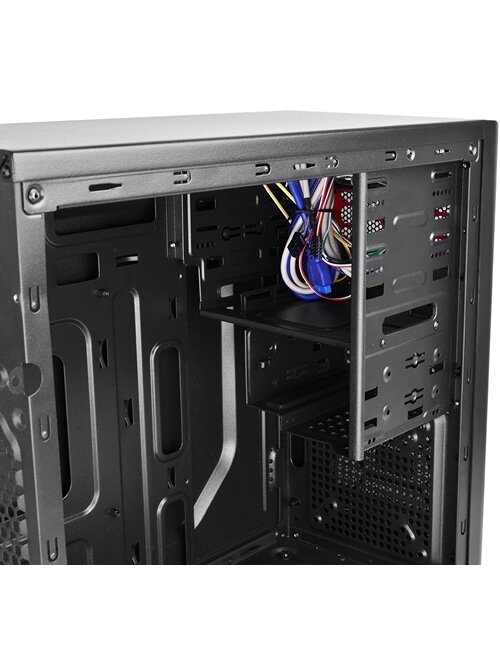 Deepcool | Smarter | USB 3.0 x1, USB 2.0 x 1, Mic x1, Spk x1 | Black | Micro ATX | ATX 1