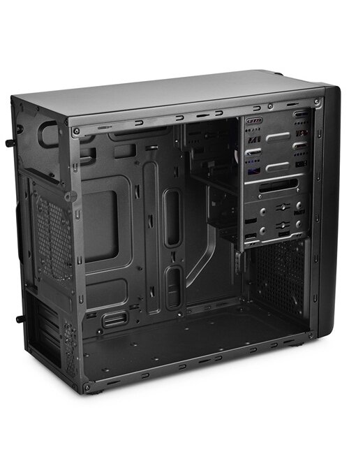 Deepcool | Smarter | USB 3.0 x1, USB 2.0 x 1, Mic x1, Spk x1 | Black | Micro ATX | ATX 3