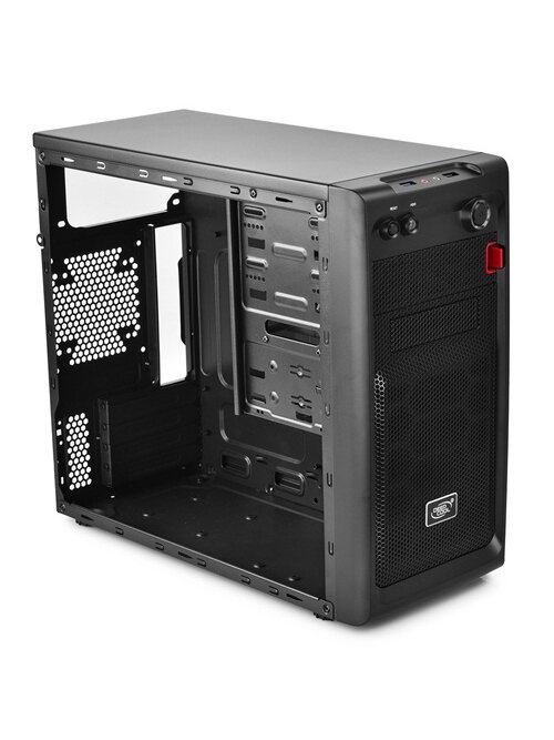 Deepcool | Smarter | USB 3.0 x1, USB 2.0 x 1, Mic x1, Spk x1 | Black | Micro ATX | ATX 4