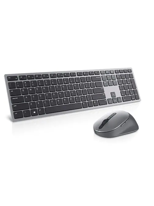 Dell | Pro Plus KM7321W | Keyboard and Mouse Set | Wireless | Mouse included | Wireless connection | Lithuanian | Titan Gray Dell | Pro Plus KM7321W | Keyboard and Mouse Set | Wireless | Mouse included | Wireless connection | Lithuanian | Titan Gray