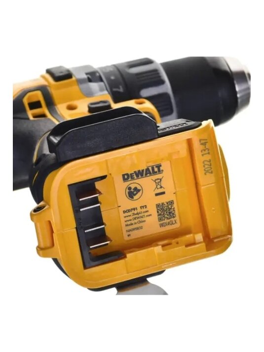 DEWALT Spinner-Drill | DCD791P2-QW | 18 V | 2x5 Ah | Lithium-Ion (Li-Ion) 3 DEWALT Spinner-Drill | DCD791P2-QW | 18 V | 2x5 Ah | Lithium-Ion (Li-Ion) 3