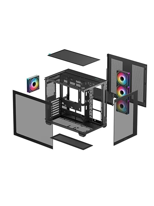 Deepcool CG530 4F | Black | Mid Tower | ATX PS2 3 Deepcool CG530 4F | Black | Mid Tower | ATX PS2 3