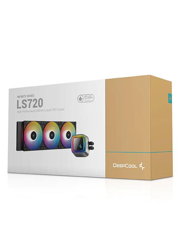 Deepcool | LS720 A-RGB | CPU Liquid Cooler | Black | Intel, AMD 4