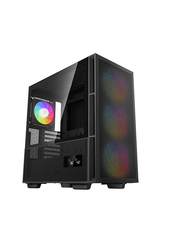 Deepcool | MID TOWER CASE | CH560 Digital | Side window | Black | Mid-Tower | ATX PS2 Deepcool | MID TOWER CASE | CH560 Digital | Side window | Black | Mid-Tower | ATX PS2