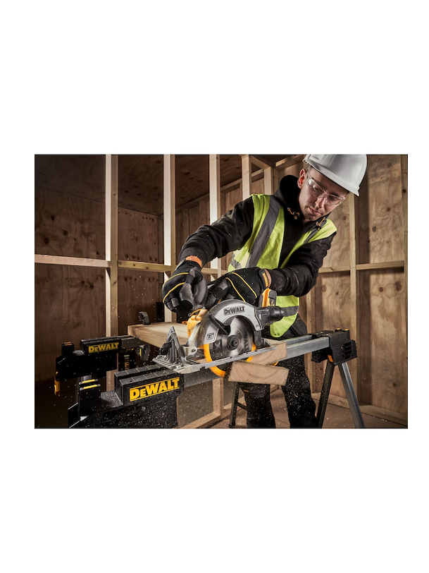 DEWALT | 18V XR Brushless 165 mm Circular Saw | DCS565N-XJ | 2400 W 3