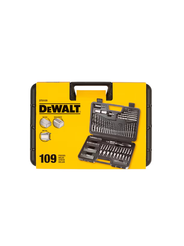 DEWALT Set of drills and torsion nozzles, 109 pcs. | DT0109-QZ 1 DEWALT Set of drills and torsion nozzles, 109 pcs. | DT0109-QZ 1