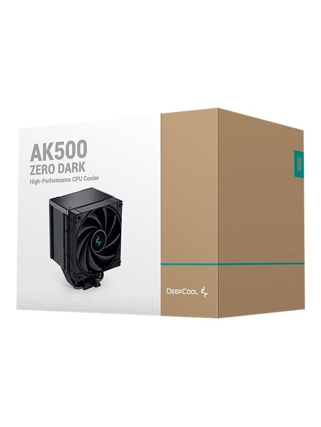 Deepcool | CPU Air Cooler | AK500 Zero Dark | Intel, AMD 8