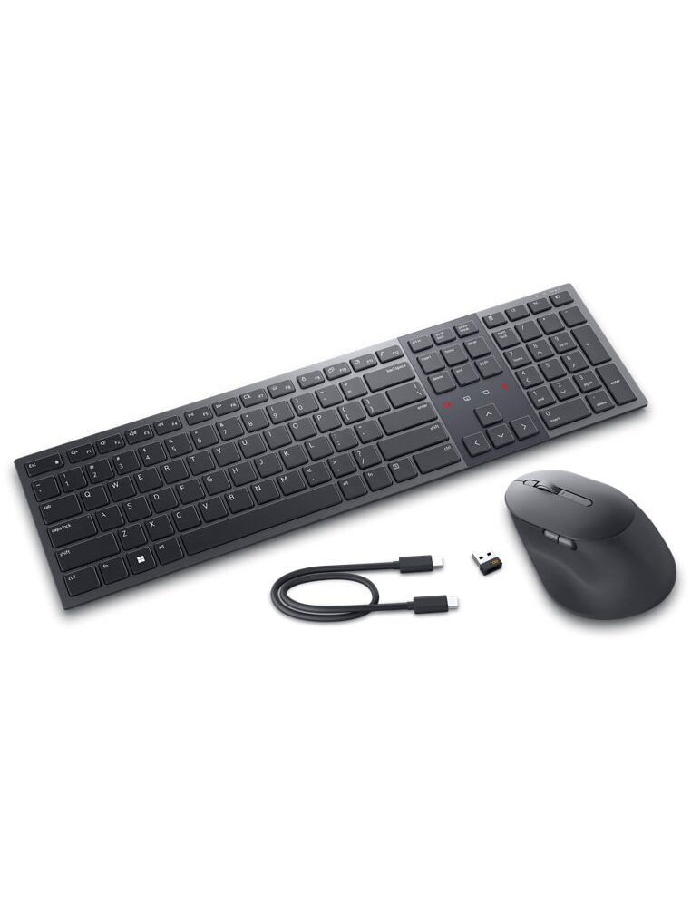 Dell | Premier Collaboration KM900 | Keyboard and Mouse Set | Wireless | Mouse included | Bluetooth | Wireless connection | Lithuanian | Graphite 2