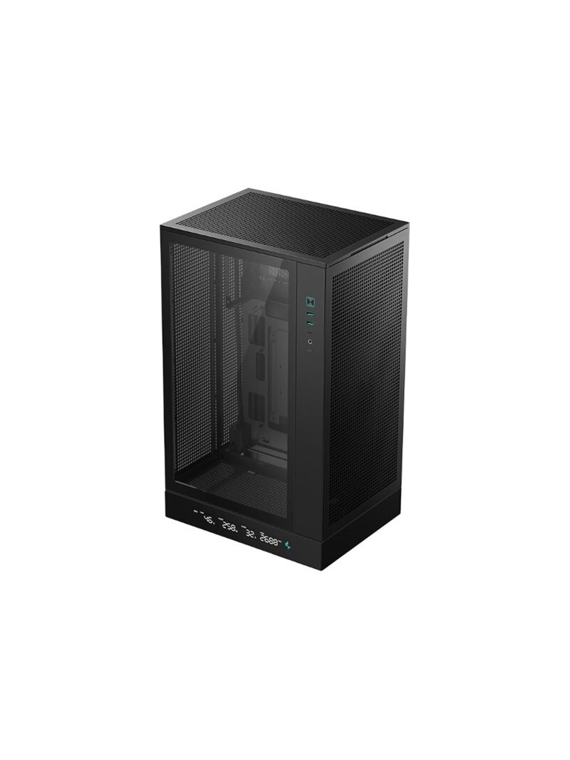 Deepcool CH270 DIGITAL | Black | Mini-Tower | ATX PS2 Deepcool CH270 DIGITAL | Black | Mini-Tower | ATX PS2