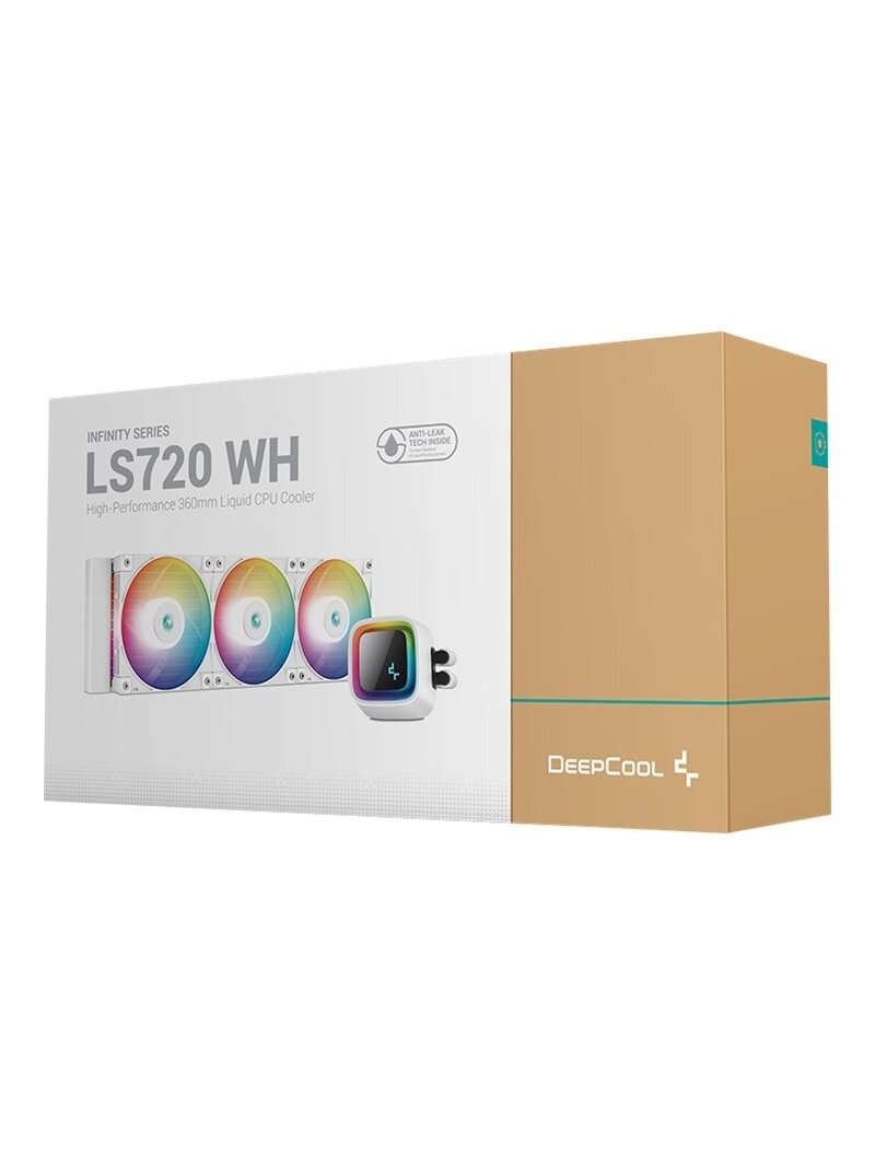 Deepcool | LS720 A-RGB | CPU Liquid Cooler | White | Intel, AMD 2