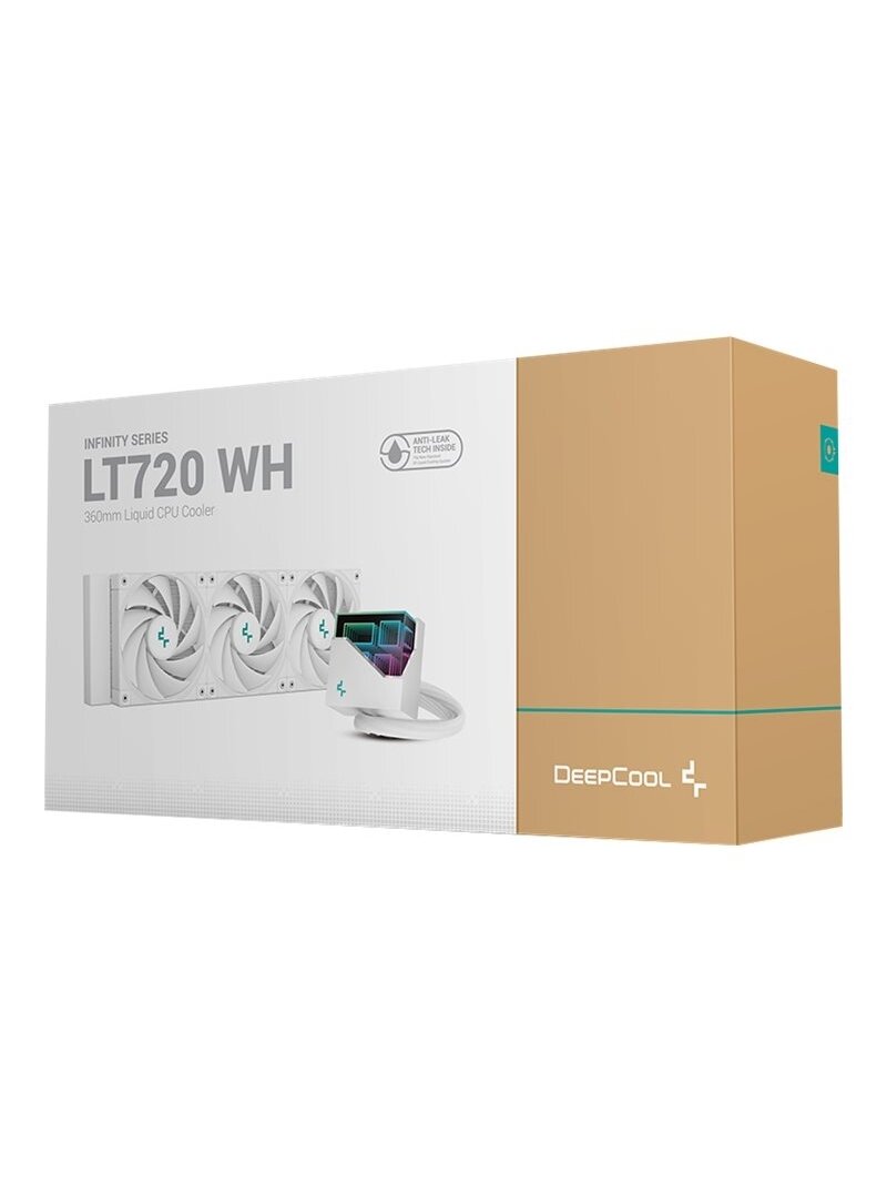 Deepcool | LT720 | White | Intel, AMD | CPU Liquid Cooler 1 Deepcool | LT720 | White | Intel, AMD | CPU Liquid Cooler 1