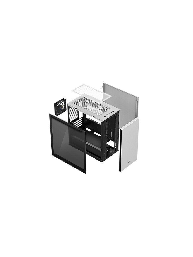 Deepcool | MACUBE 110 WH | White | mATX | ATX PS2 （Length less than 170mm) 10