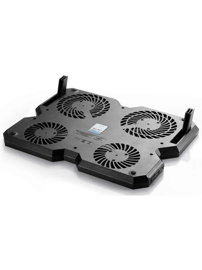 Deepcool | Multicore x6 | Notebook cooler up to 15.6" | Black | 380X295X24mm mm | 900g g 10