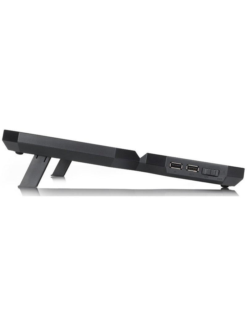 Deepcool | Multicore x6 | Notebook cooler up to 15.6" | Black | 380X295X24mm mm | 900g g 9
