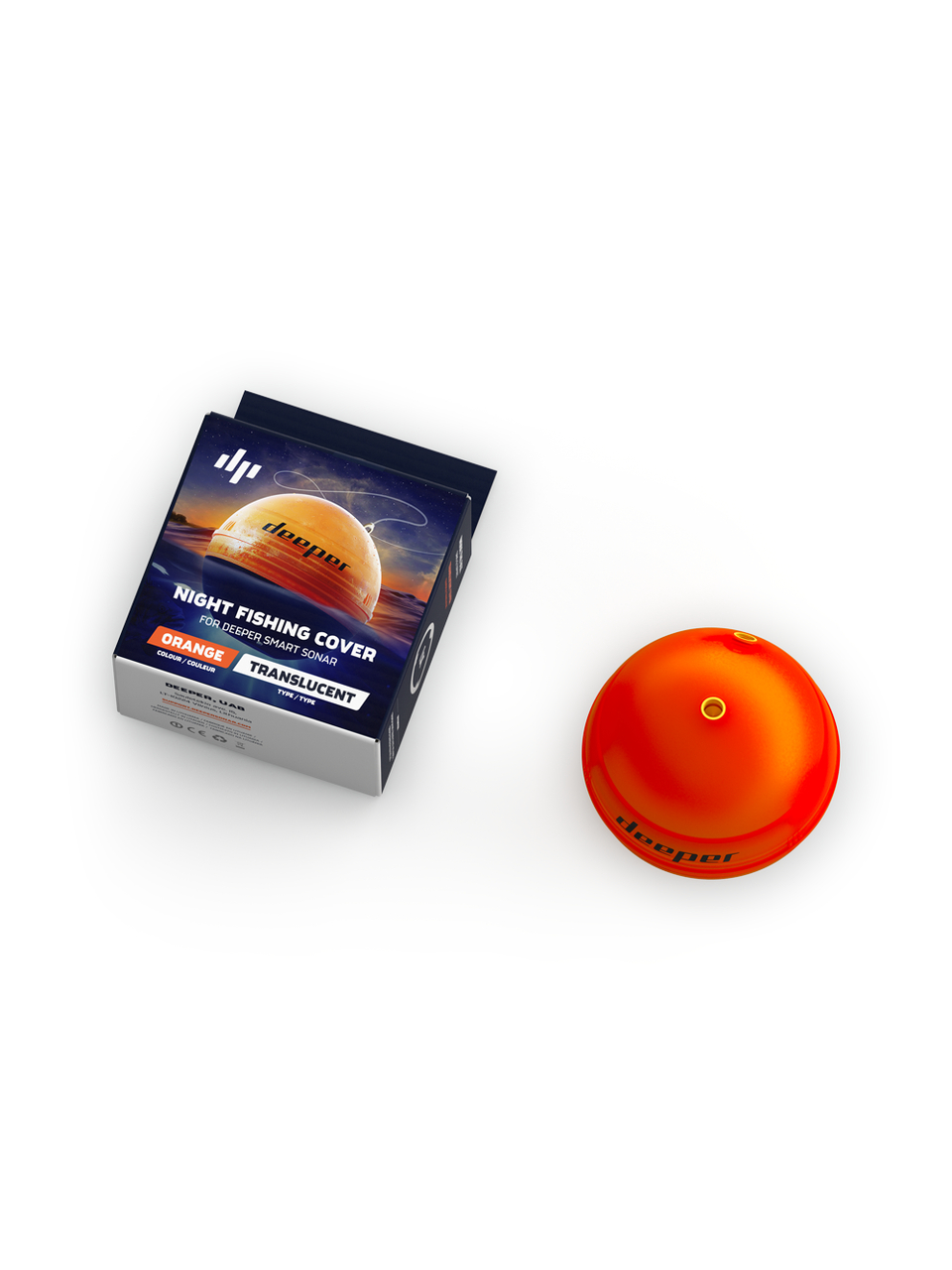 Deeper | ITGAM0001 | Night cover | Night Fishing Cover | Orange 2
