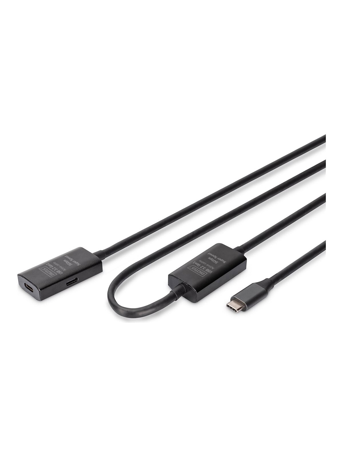 Digitus | Active USB 3.2 Gen1 5G extension cable | DA-73109 | USB-C to USB-C Digitus | Active USB 3.2 Gen1 5G extension cable | DA-73109 | USB-C to USB-C