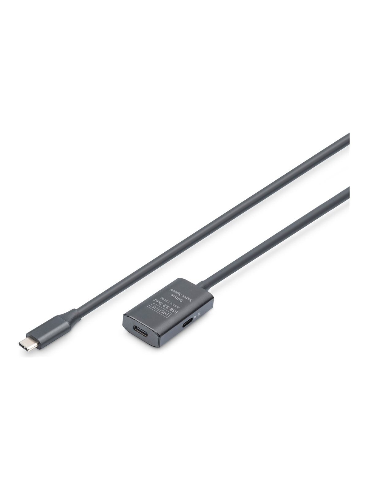 Digitus | Active USB 3.2 Gen2 10G extension cable | DA-73112 | USB-C to USB-C Digitus | Active USB 3.2 Gen2 10G extension cable | DA-73112 | USB-C to USB-C