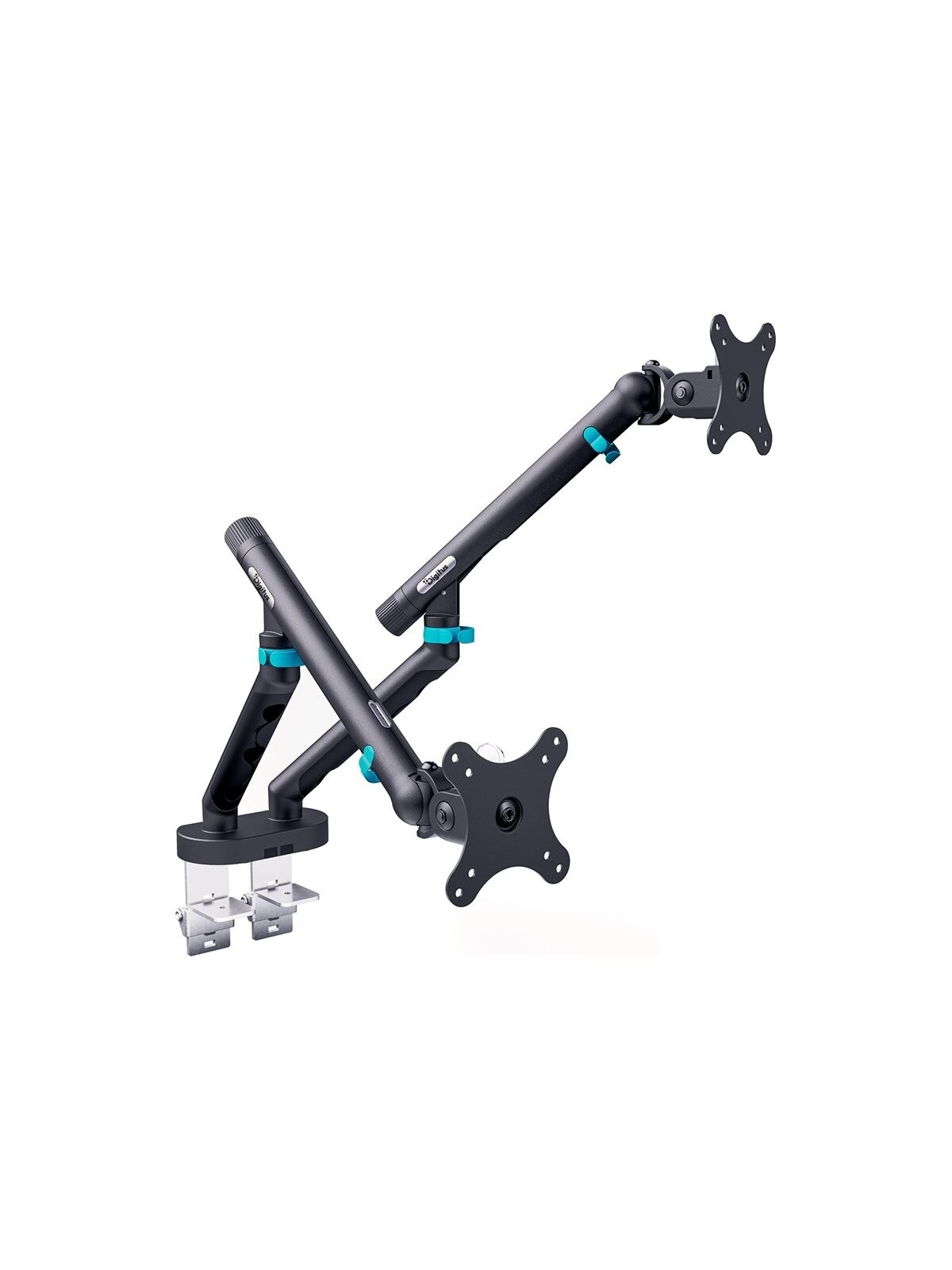 Digitus Desk Mount | Tilt, rotation, pivot | Dual design monitor mount, 2x 35", 2x 10 kg | 35 " | Maximum weight (capacity) 20 kg | Black