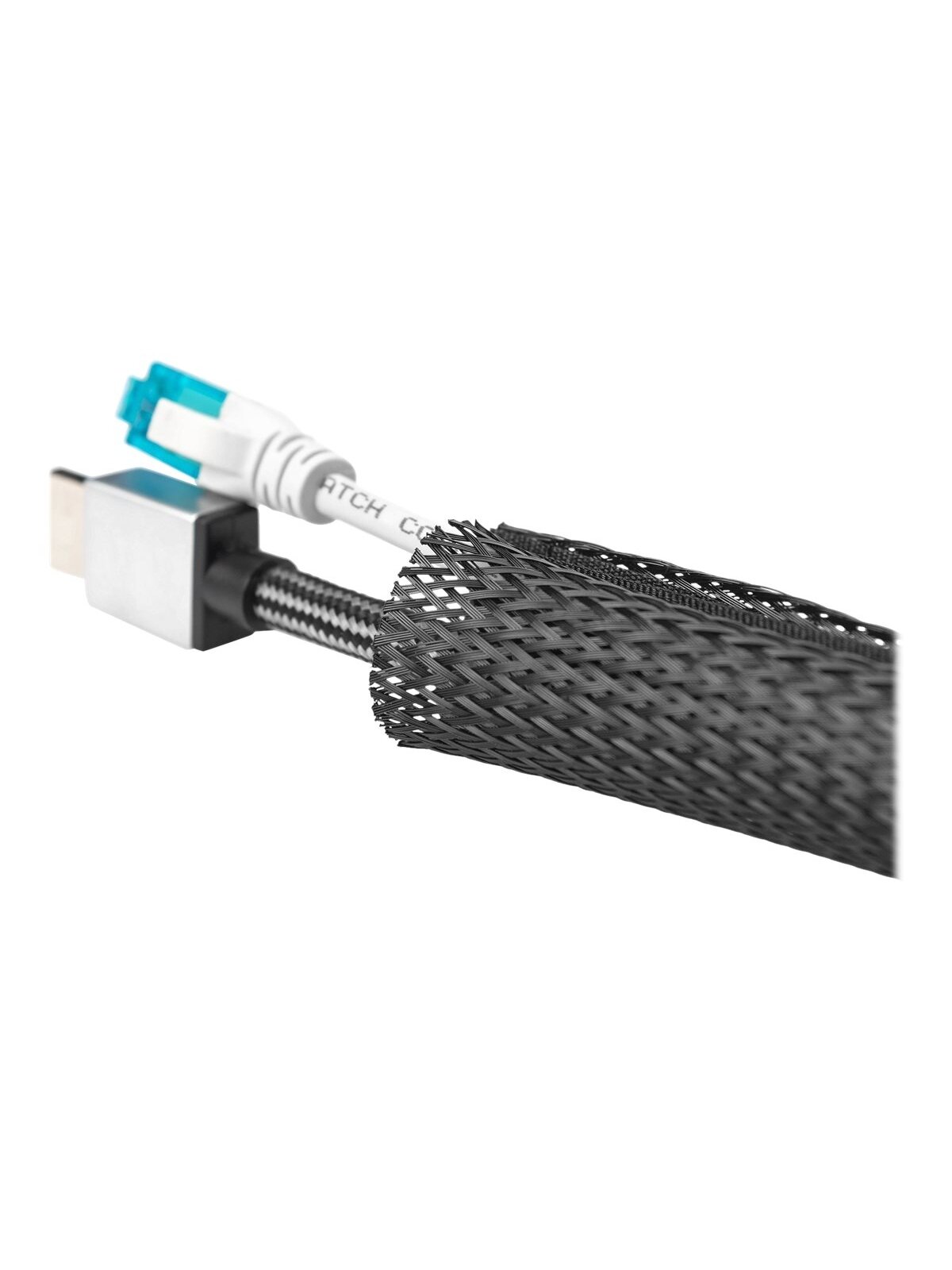 Digitus | Flexible Cable Tube with Hook and Loop Fastener Cable Sock | DA-90507 3