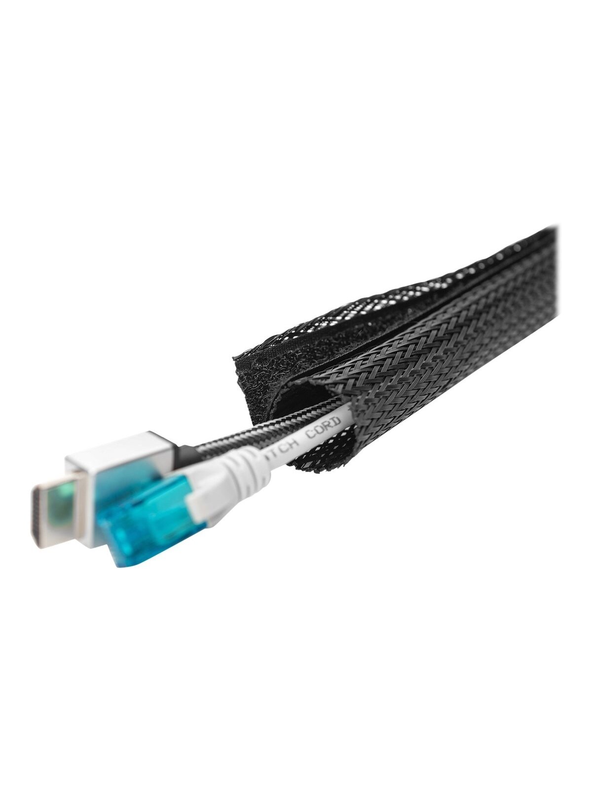Digitus | Flexible Cable Tube with Hook and Loop Fastener Cable Sock | DA-90507 4 Digitus | Flexible Cable Tube with Hook and Loop Fastener Cable Sock | DA-90507 4