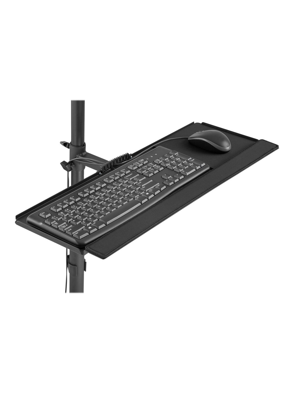 Digitus | Mobile workstation with individual height adjustment | DA-90374 | Monitor Mount, PC Holder | 17-32 " | Black 4 Digitus | Mobile workstation with individual height adjustment | DA-90374 | Monitor Mount, PC Holder | 17-32 " | Black 4