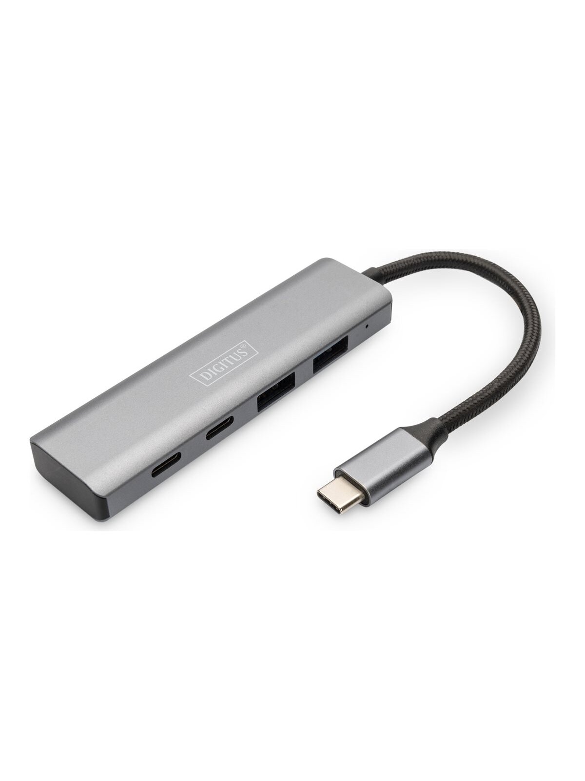 Digitus | USB-C 4 Port HUB 2x USB-A + 2x USB-C Gen2 | DA-70245 | USB-C Hub