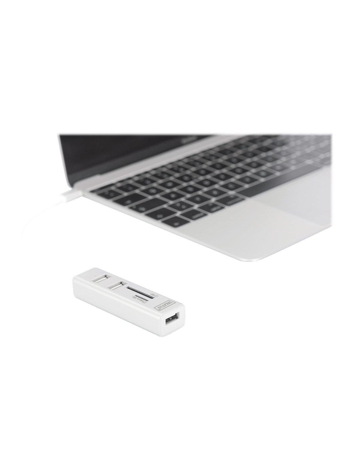 Digitus USB Type-C OTG 3-Port HUB and Card Reader | DA-70243 2