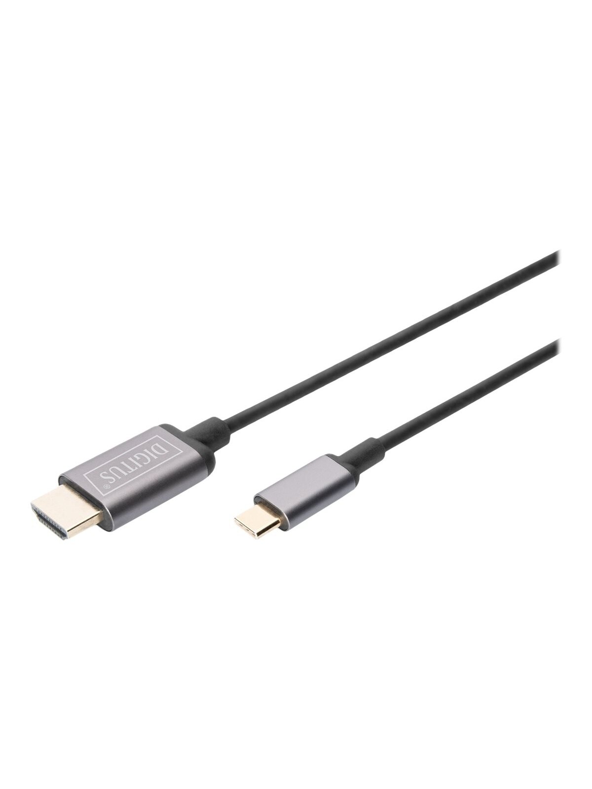 Digitus | USB Type-C to HDMI Adapter | DA-70821 | Black | USB Type-C | 1.8 m