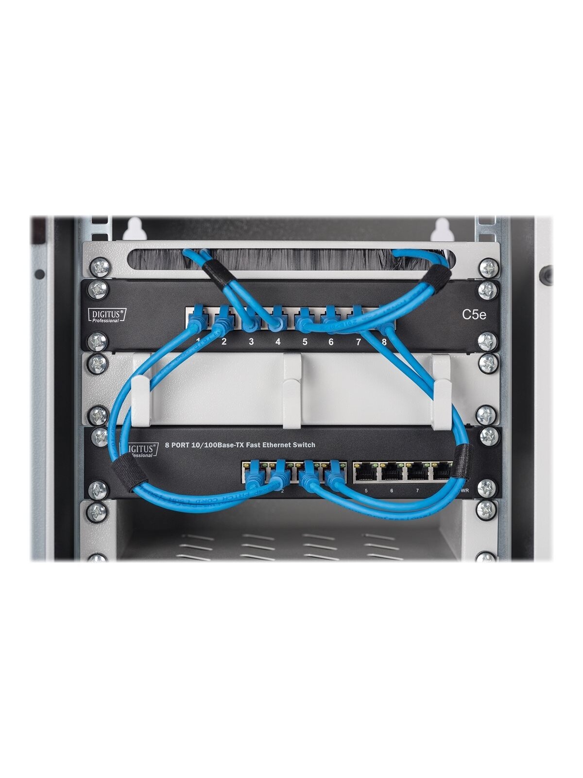 Digitus Wall-mounted housing 254 mm (10") | DN-10-09U | 31.2 x 30 cm | Grey 3 Digitus Wall-mounted housing 254 mm (10") | DN-10-09U | 31.2 x 30 cm | Grey 3