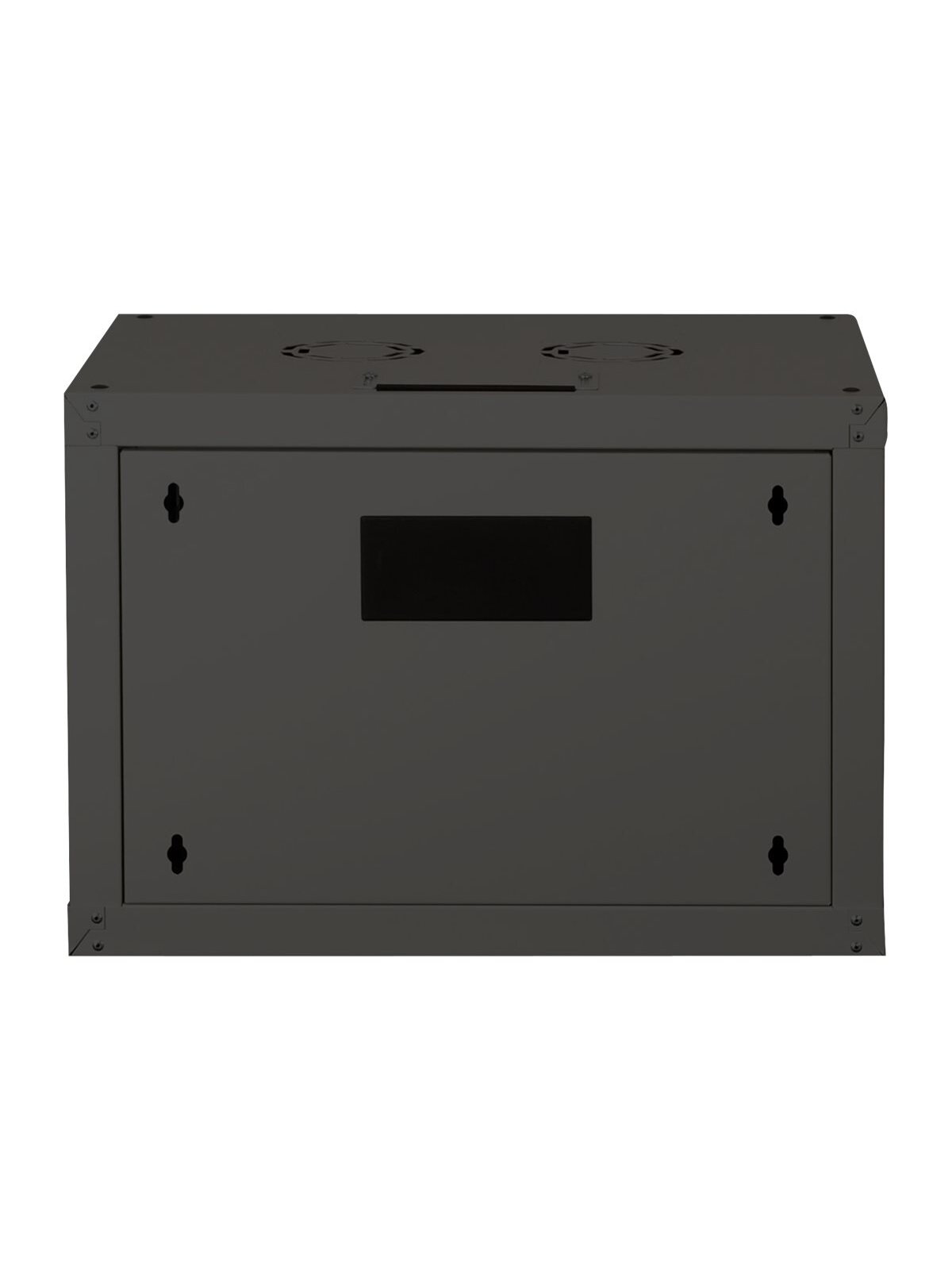 Digitus | Wall Mounting Cabinet | DN-19 07-U-SW | IP protection class: IP20; Front door: Glass door, single opening; Cabinet type: Wall mounting cabinet; Equipment mounting depth min.-max.: 305-370 mm; Load capacity: 100 kg; Dimensions 420 x 600 x 450 mm, 2 Digitus | Wall Mounting Cabinet | DN-19 07-U-SW | IP protection class: IP20; Front door: Glass door, single opening; Cabinet type: Wall mounting cabinet; Equipment mounting depth min.-max.: 305-370 mm; Load capacity: 100 kg; Dimensions 420 x 600 x 450 mm, 2