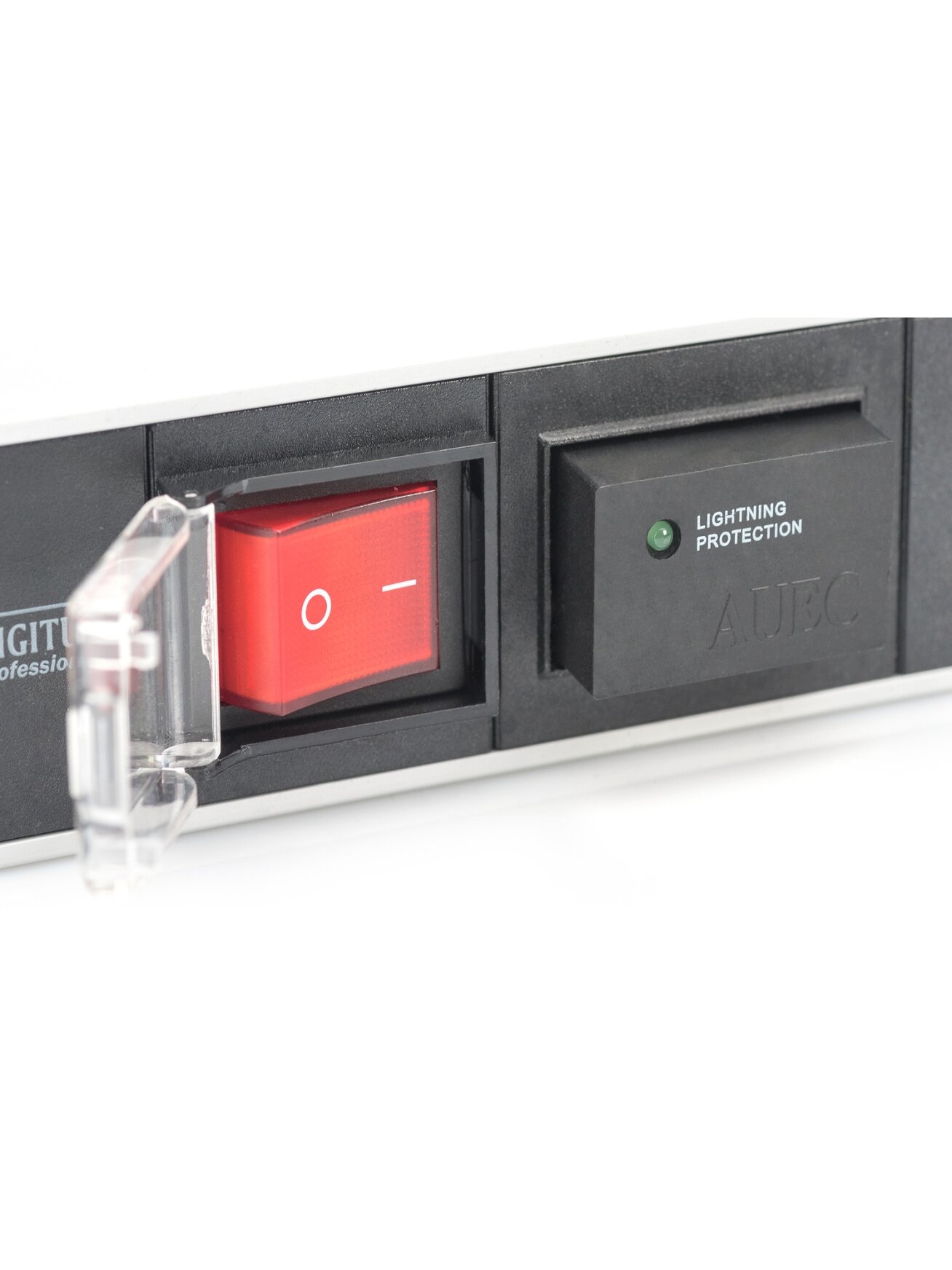 Digitus | 1U Aluminum PDU, rackmountable, 7x safety outlet 16A Plug, 250VAC 50/60Hz, switch, surge protection | DN-95407 3 Digitus | 1U Aluminum PDU, rackmountable, 7x safety outlet 16A Plug, 250VAC 50/60Hz, switch, surge protection | DN-95407 3