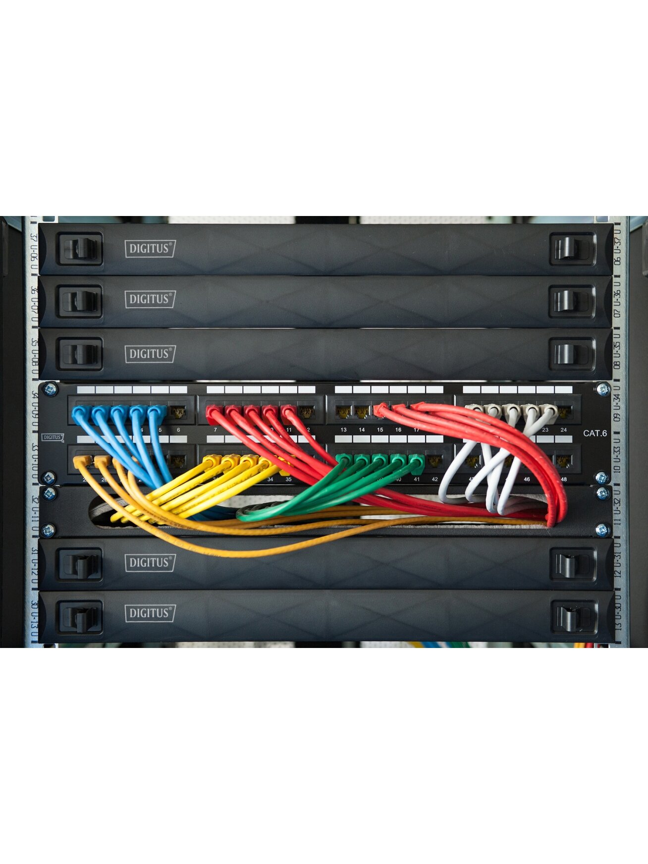 Digitus 1U Blank Panel, snap-in, for network- and server cabinets | DN-97651 5 Digitus 1U Blank Panel, snap-in, for network- and server cabinets | DN-97651 5