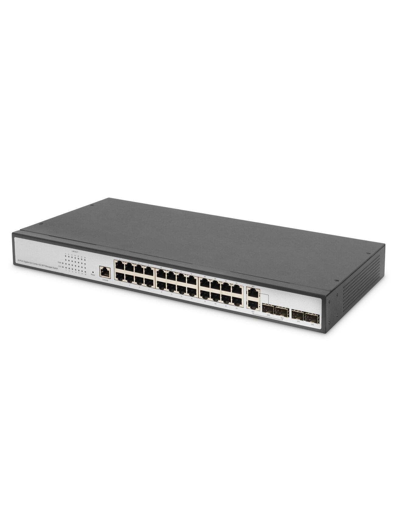 Digitus 24-Port Gigabit Switch | DN-80221-3 | Managed L2 | Desktop/Wall-mountable Digitus 24-Port Gigabit Switch | DN-80221-3 | Managed L2 | Desktop/Wall-mountable