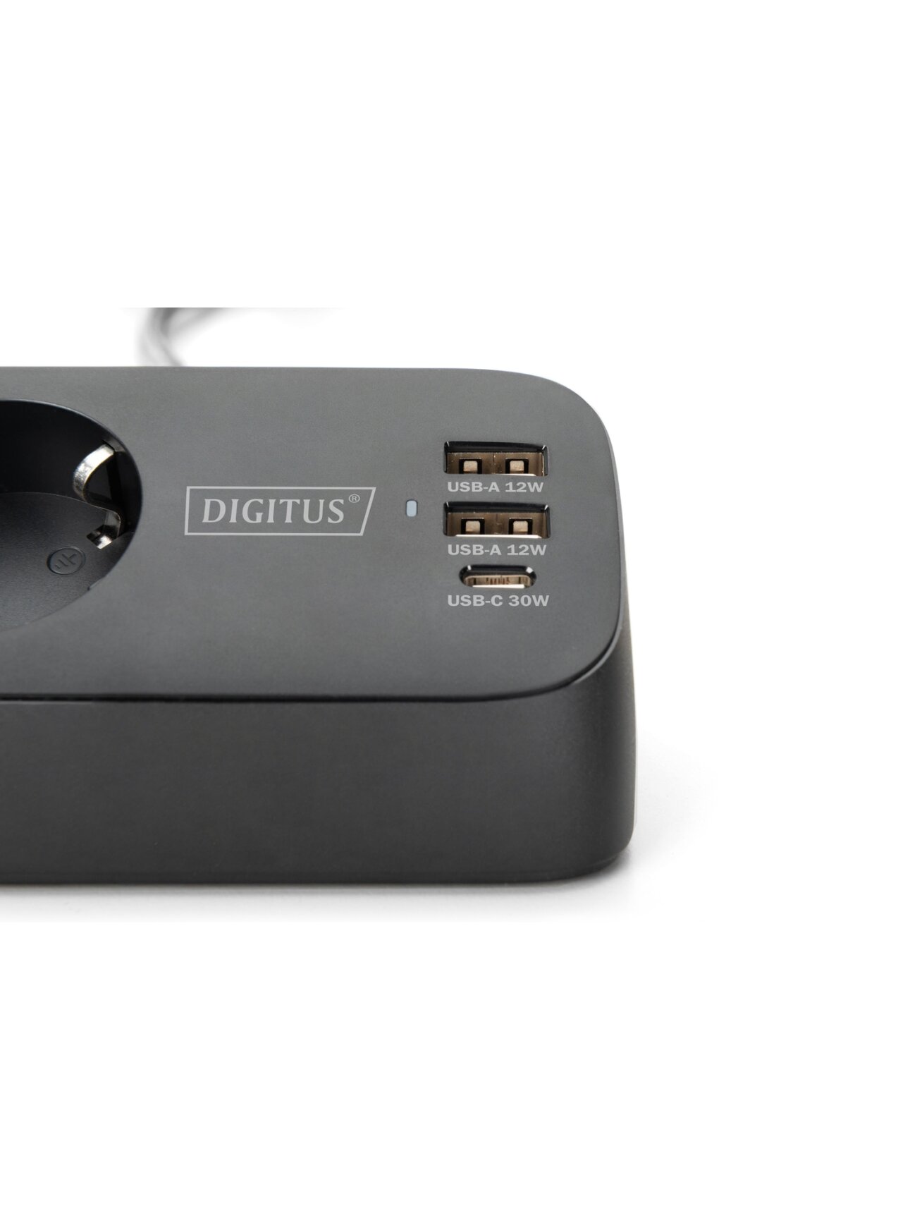 Digitus 3-way office socket strip with 2x USB-A and 1x USB-C connections | DA-70625 2 Digitus 3-way office socket strip with 2x USB-A and 1x USB-C connections | DA-70625 2