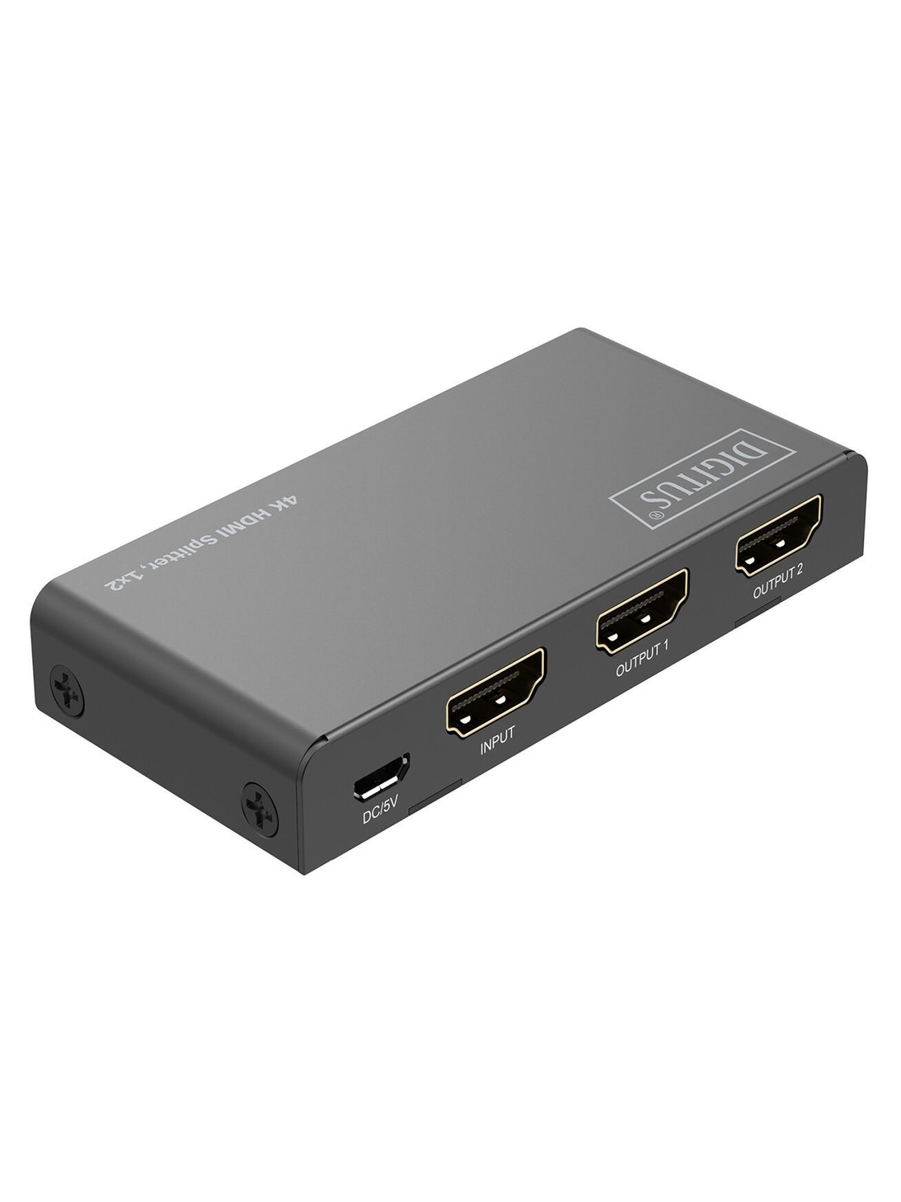 Digitus 4K HDMI Splitter, 1x2 | DS-55336 | Black 3 Digitus 4K HDMI Splitter, 1x2 | DS-55336 | Black 3