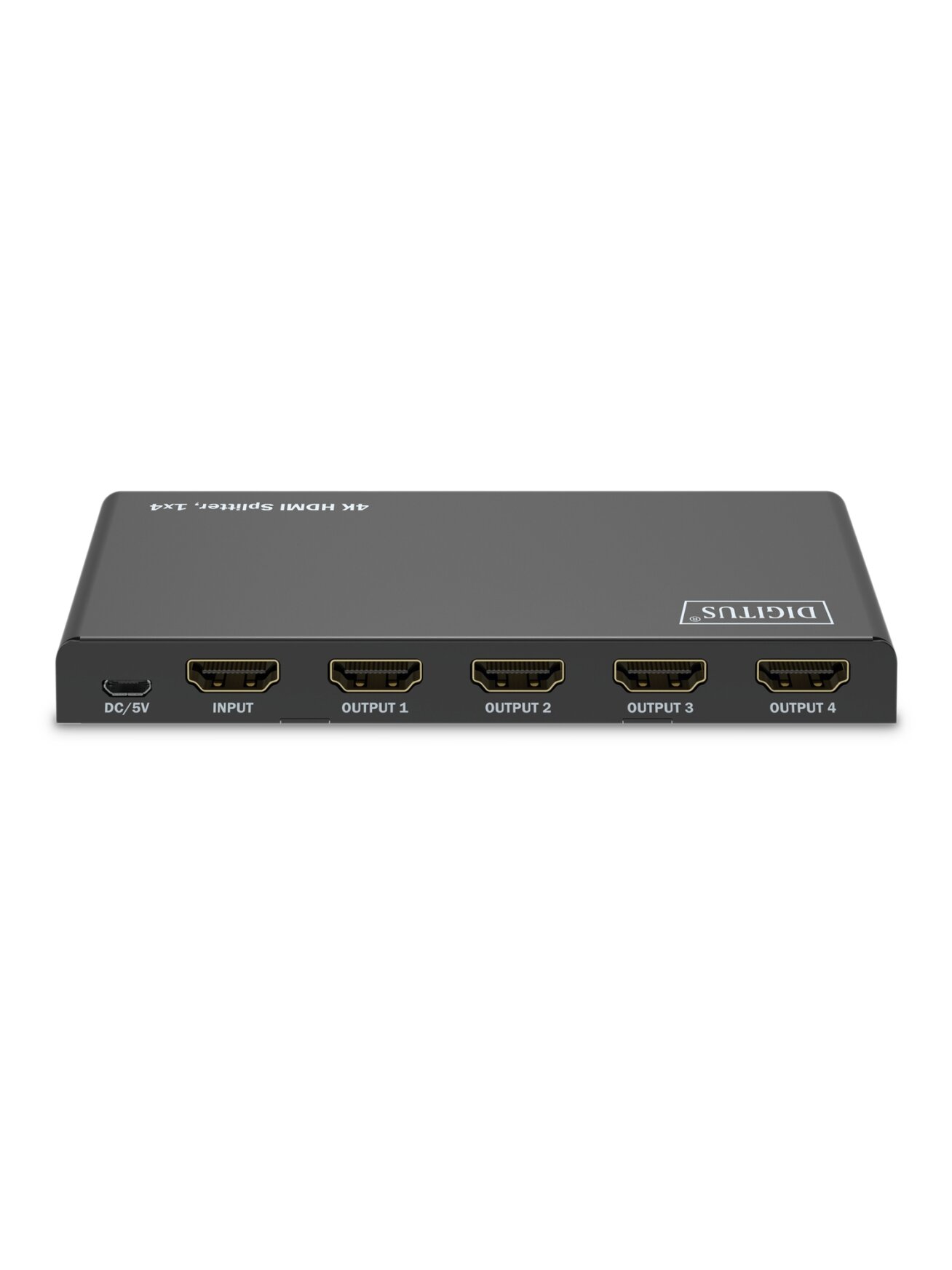 Digitus 4K HDMI Splitter, 1x4 | DS-55337 | Black 2