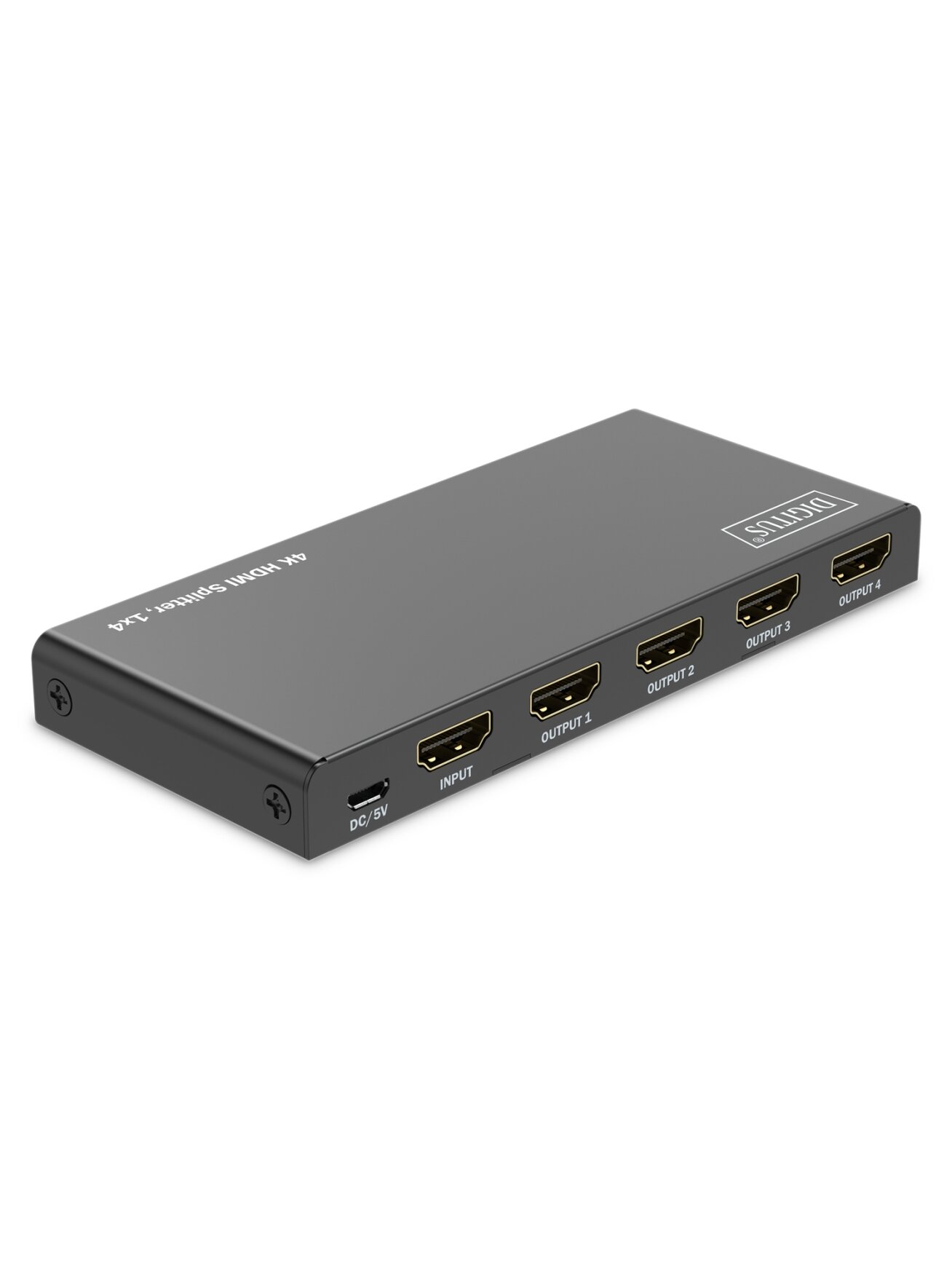 Digitus 4K HDMI Splitter, 1x4 | DS-55337 | Black 3