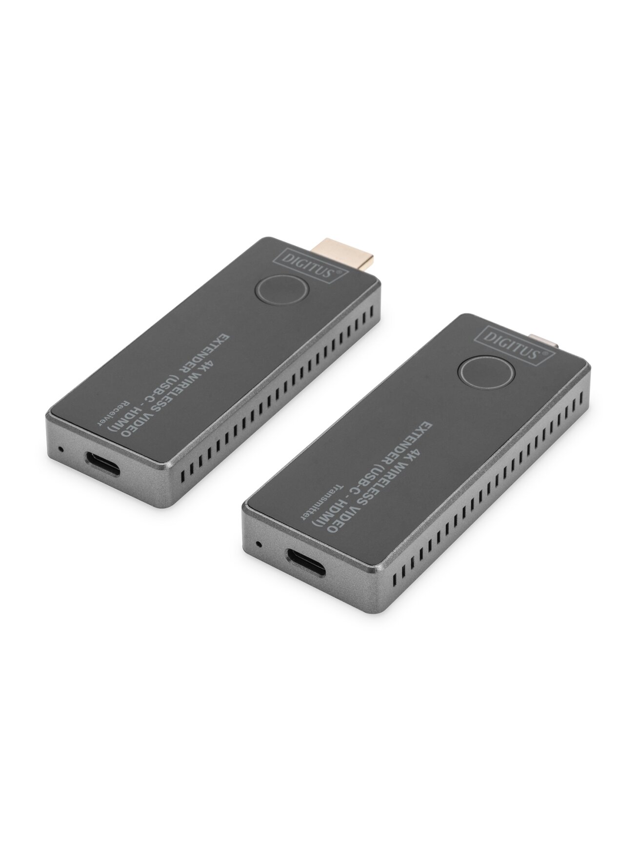 Digitus | 4K Wireless Video Extender, 30 m (USB-C - HDMI) | DS-55324 | Black/Silver 4