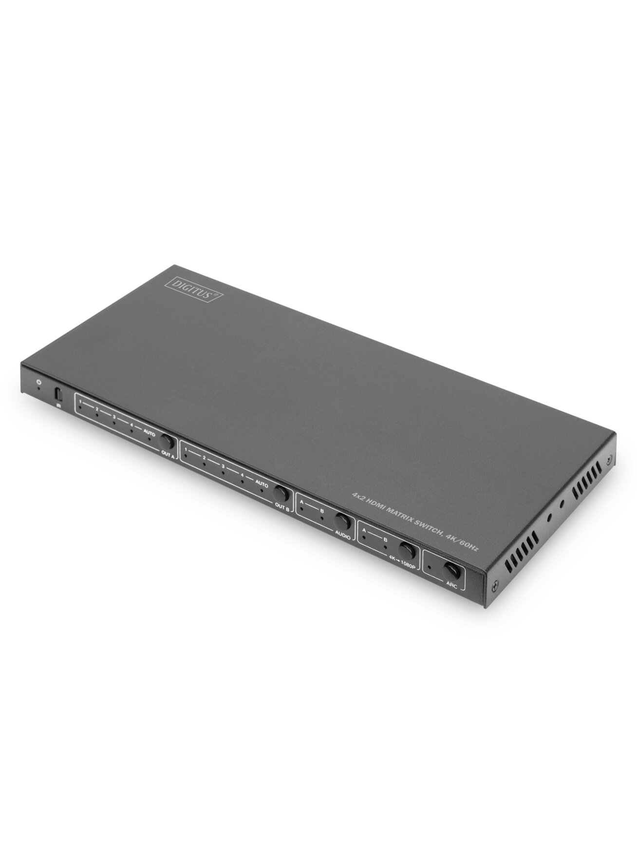 Digitus | 4x2 HDMI Matrix Switch, 4K/60Hz | DS-55509 Digitus | 4x2 HDMI Matrix Switch, 4K/60Hz | DS-55509