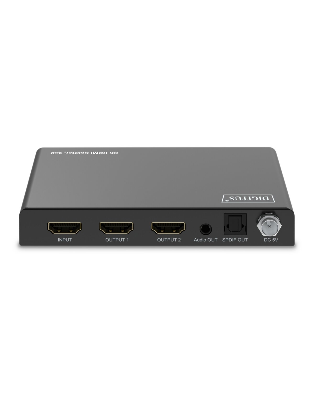 Digitus 8K HDMI Splitter, 1x2 | DS-55339 | Black 1
