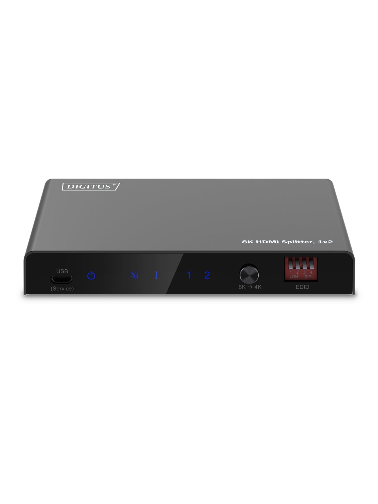 Digitus 8K HDMI Splitter, 1x2 | DS-55339 | Black 2