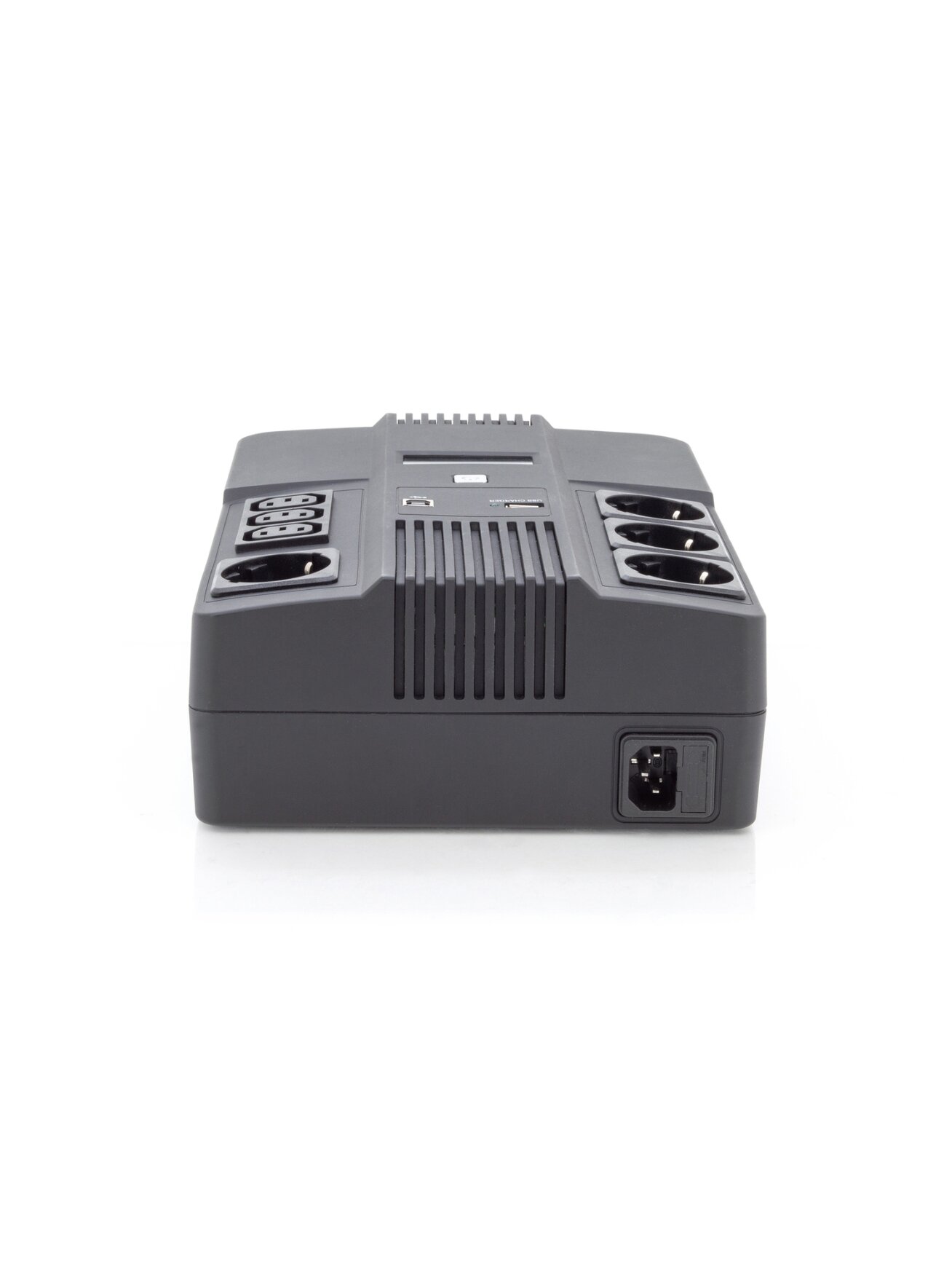 Digitus | All-in-One UPS | All-in-One UPS, 800VA/480W, LED 12V/9Ah x1, 4x CEE 7/7,3x IEC C13, USB, RJ45 | 800 VA | 480 W 2