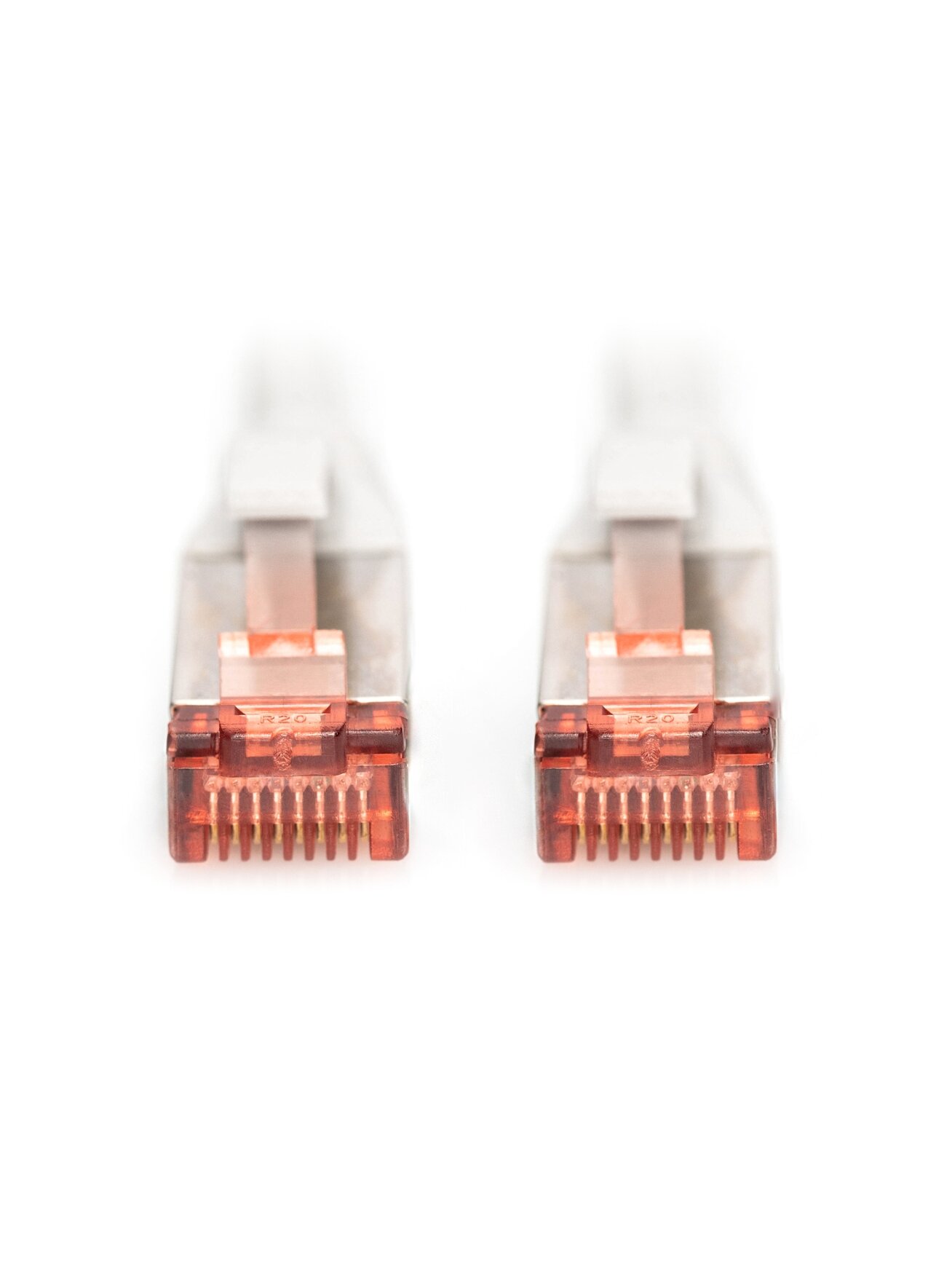 Digitus CAT 6 S/FTP | Patch cord | Length 1 m | Grey 2 Digitus CAT 6 S/FTP | Patch cord | Length 1 m | Grey 2