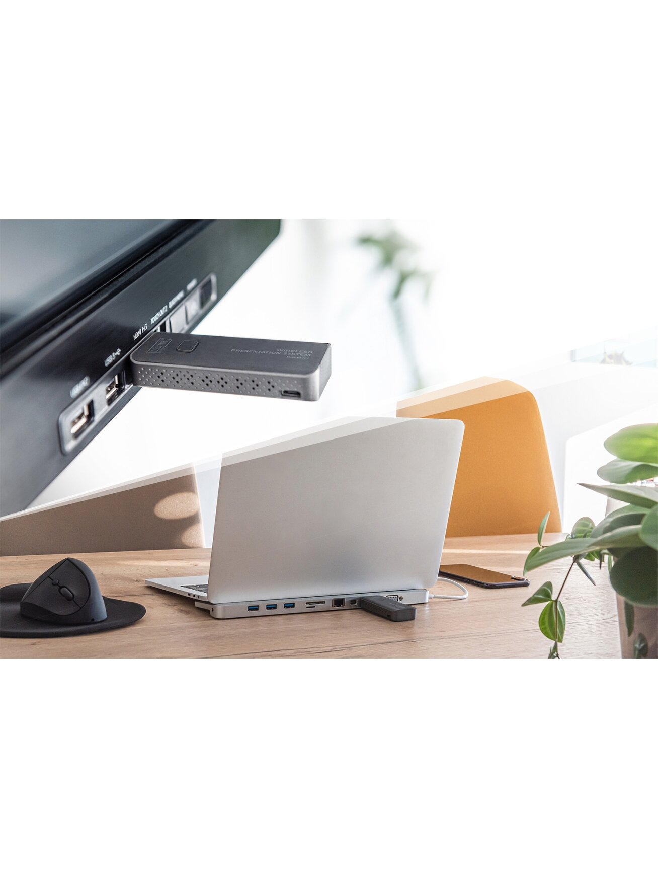 Digitus Click and Present Mini, Wireless Presentation System | DS-55319 | Black 3 Digitus Click and Present Mini, Wireless Presentation System | DS-55319 | Black 3