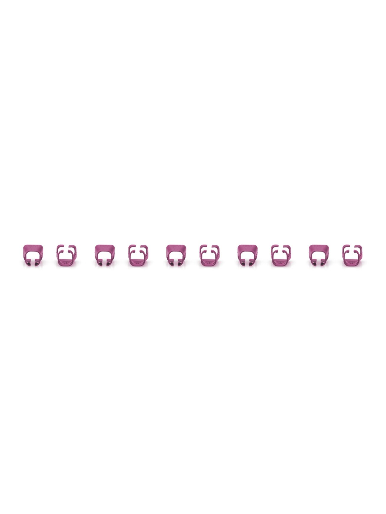 Digitus | Color clips for Patch cable | A-CC-MG | Magenta 1 Digitus | Color clips for Patch cable | A-CC-MG | Magenta 1