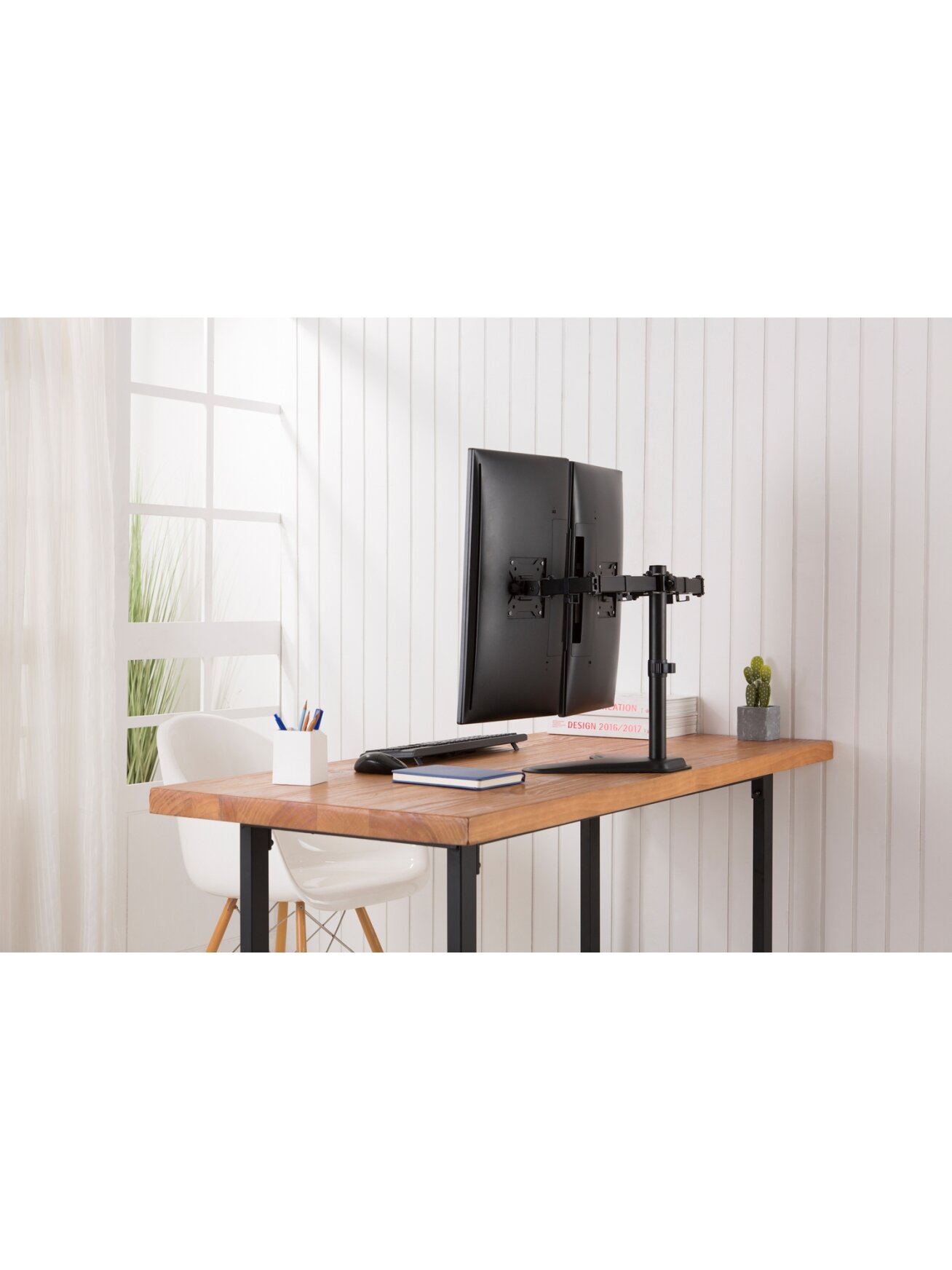 Digitus Desk Mount | DA-90401 | Adjustable Height, Rotate, Swivel | 15-32 " | Maximum weight (capacity) 2x8 kg | Black 11 Digitus Desk Mount | DA-90401 | Adjustable Height, Rotate, Swivel | 15-32 " | Maximum weight (capacity) 2x8 kg | Black 11
